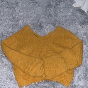 Pretty Little Thing Mustard Sweater